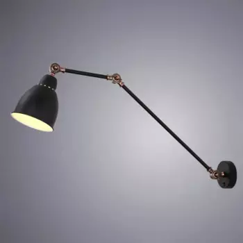 Настенный светильник Arte Lamp Braccio цвет черный