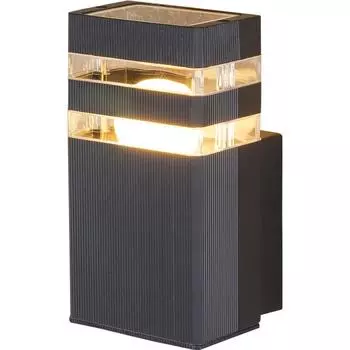 Настенный светильник уличный Elektrostandard "Techno" 1450, 1xE27x60 Вт, цвет чёрный