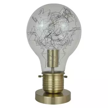 Настольная лампа Bombilla, цвет латунь