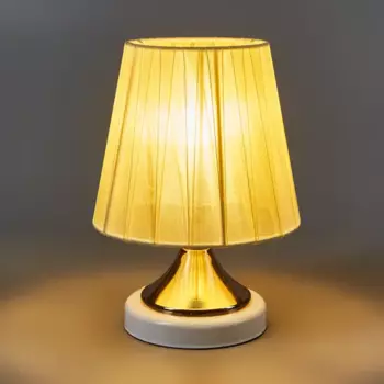 Настольная лампа декоративная Россвет Пассат цвет золото