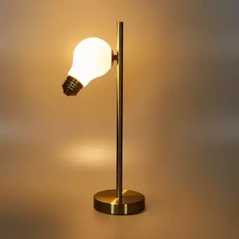 Настольная лампа Freya «Evidence» 40 Вт цвет золотой