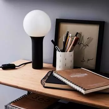 Настольная лампа Inspire Hoki, цвет чёрный