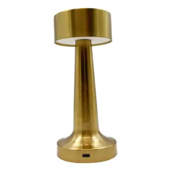 Настольная лампа светодиодная Tendenza TZ-LL009 регулируемый белый свет цвет золотистый