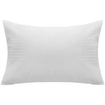 Наволочка Inspire 50x70 см страйп-сатин цвет белый