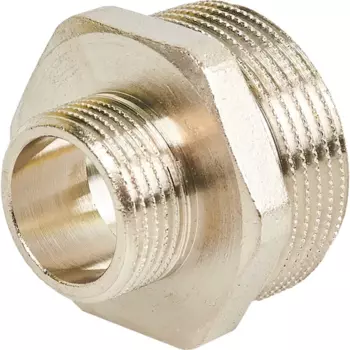 Ниппель Stout 1 1/4"x3/4" НР латунь SFT-0004-011434