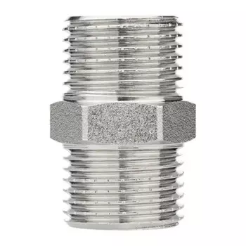 Ниппель усиленный MPF 1/2" НР латунь