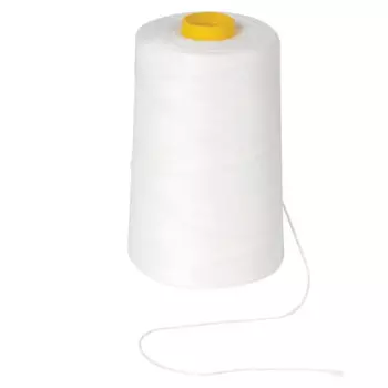 Нить Brauberg Лавсан 1.5 мм 500 м цвет белый