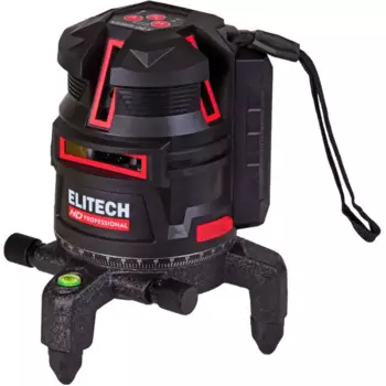 Нивелир лазерный Elitech HD LN 5D зеленый луч, 20 м