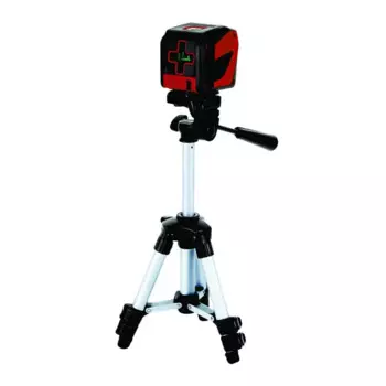 Нивелир лазерный Elitech ПЛ 7-ЗЕЛ зеленый луч штатив в комплекте, 30 м