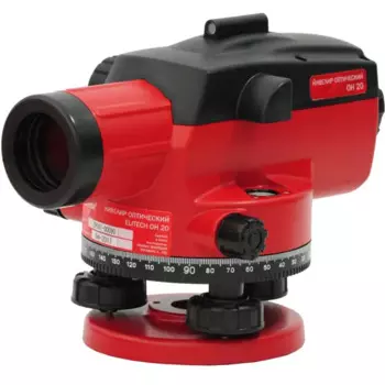 Нивелир оптический магнитный Elitech ОН 20 кратность увеличения X24