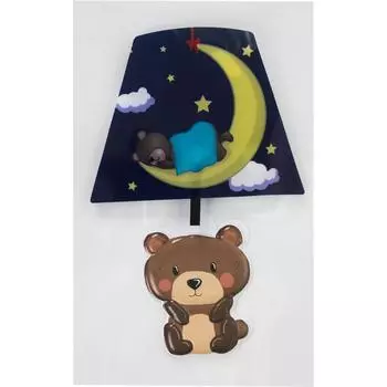 Ночник-наклейка «Мишутка», 1 шт.