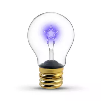 Ночник светодиодный Camelion Звезда NL-271 детский, с выключателем