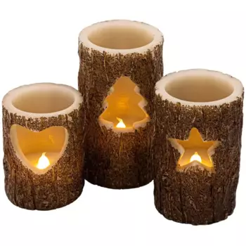 Ночник светодиодный Фотон LS089 на батарейках, с выключателем, 3 шт.