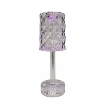 Лампа настольная светодиодная Tendenza Кристалл с выключателем