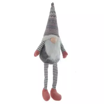 Новогодняя фигурка Гном 792888 57 см розовый