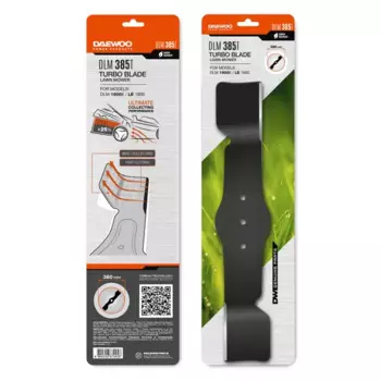Нож для газонокосилки Daewoo DLM 385T сталь 532 мм