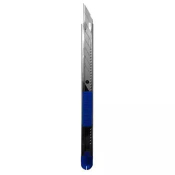 Нож строительный Vertextools 0045-9-1 пластиковый корпус сегментарное лезвие 190 мм