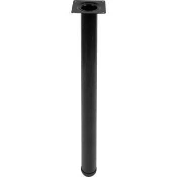 Ножка круглая 820х50 мм, сталь, цвет чёрный