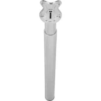 Ножка для мебели телескопическая круглая Edson 50 мм высота 710-1100 мм хром