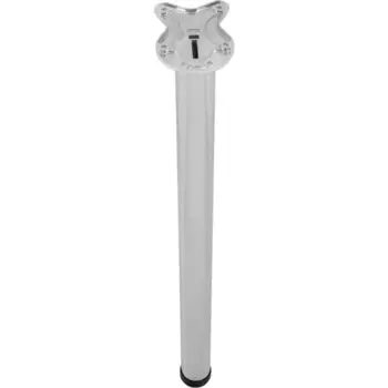 Ножка для мебели круглая Edson 50 высота 710 мм хром