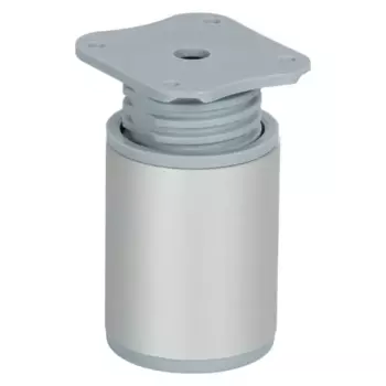 Ножка для мебели регулируемая Tech-Krep круглая 60x40 мм алюминий цвет хром