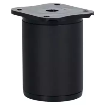 Ножка для мебели регулируемая Tech-Krep круглая 60x40 мм пластик цвет черная