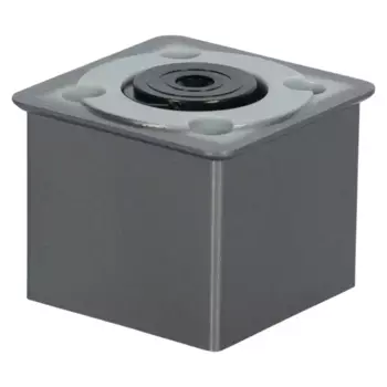 Ножка для мебели регулируемая Tech-Krep квадратная 45x50 мм пластик цвет графит