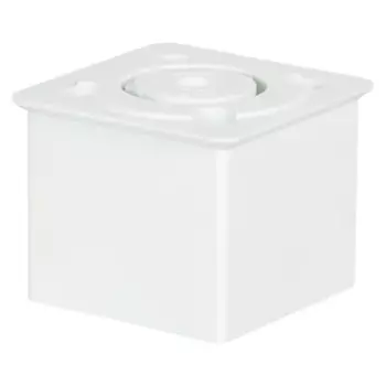 Ножка для мебели регулируемая Tech-Krep квадратная 45x50 мм пластик цвет белый