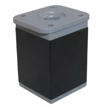 Ножка для мебели регулируемая Tech-Krep квадратная 60x40 мм пластик цвет черный