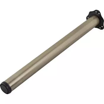 Ножка для мебели круглая 60 мм высота 710 мм бронза