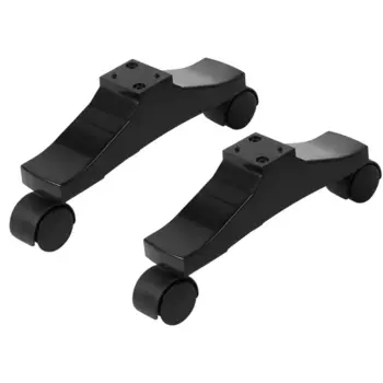 Ножки для конвектора Теплофон с колесами цвет чёрный