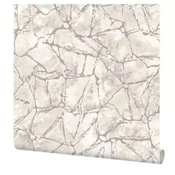 Обои бумажные Elisium Неон бежевые 0.53 м 908703