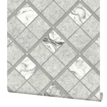 Обои бумажные Elysium Бруно серые 0.53 м 908203