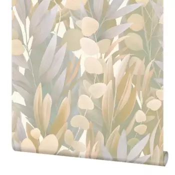 Обои бумажные Elysium Эвкалипт фиолетовые 0.53 м 908502