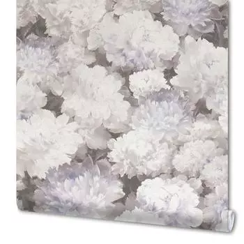 Обои бумажные Максима серые 0.53 м 645-06