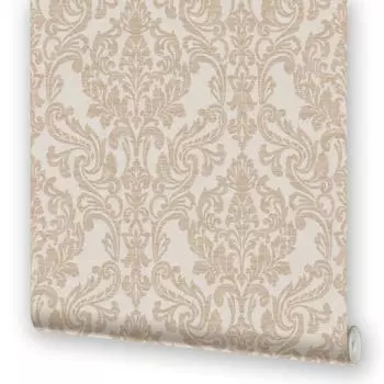 Обои бумажные Московская Обойная Фабрика Эрмитаж коричневые 0.53 м 237912-1