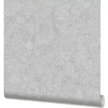 Обои бумажные Московская Обойная Фабрика Сканди серые 0.53 м 231712-5