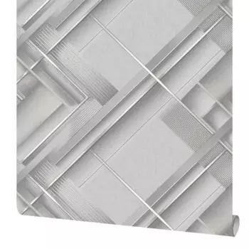 Обои флизелиновые Accento Modern серые 1.06 м 286897