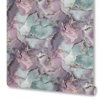 Обои флизелиновые Ateliero Alicante фиолетовые 1.06 м 989135