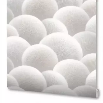 Обои флизелиновые Anturage Puff серые 1.06 м AN8889-12