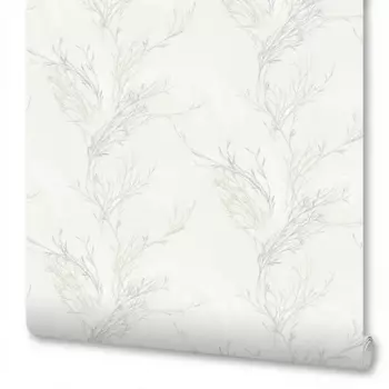 Обои флизелиновые Антураж Veresk белые 1.06 м AN9095-22