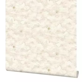 Обои флизелиновые Артекс Фрегат бежевые 1.06 м 10480-02