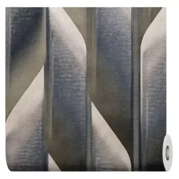 Обои флизелиновые Артекс Наоми коричневые 1.06 м 11295-05