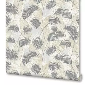 Обои флизелиновые Артекс Пальмира серые 1.06 м 20174-05