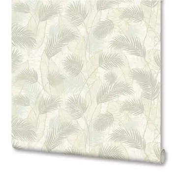 Обои флизелиновые Артекс Пальмира зеленые 1.06 м 20174-04