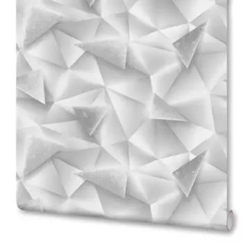 Обои флизелиновые Артекс Trio серые 1.06 м 11128-04