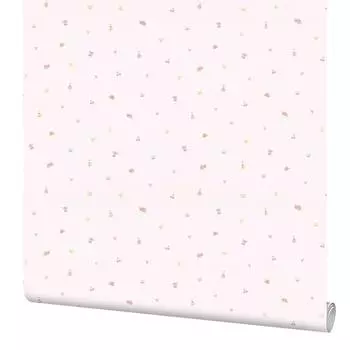 Обои флизелиновые Артекс Зайки розовые 1.06 м 10491-03