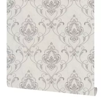 Обои флизелиновые Аспект Ру Анита бежевые 1.06 м 30263-22