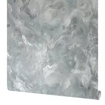 Обои флизелиновые Ateliero Andromeda темно-серые 1.06 м At589609