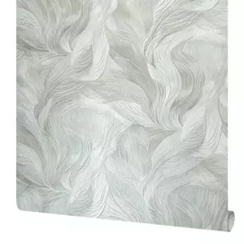 Обои флизелиновые Ateliero Armand зеленые 1.06 м At589163